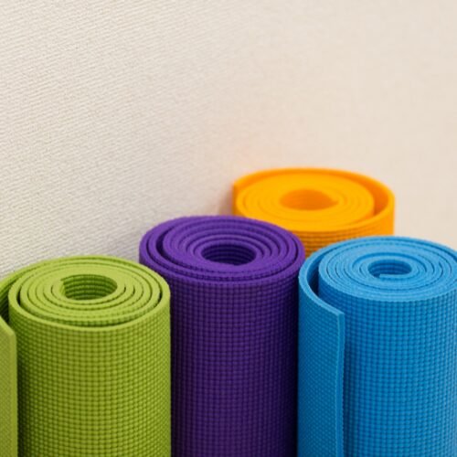 Material de esterilla de yoga antideslizante
